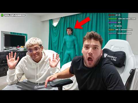 I Secretly Hid in Famous Livestreams Again