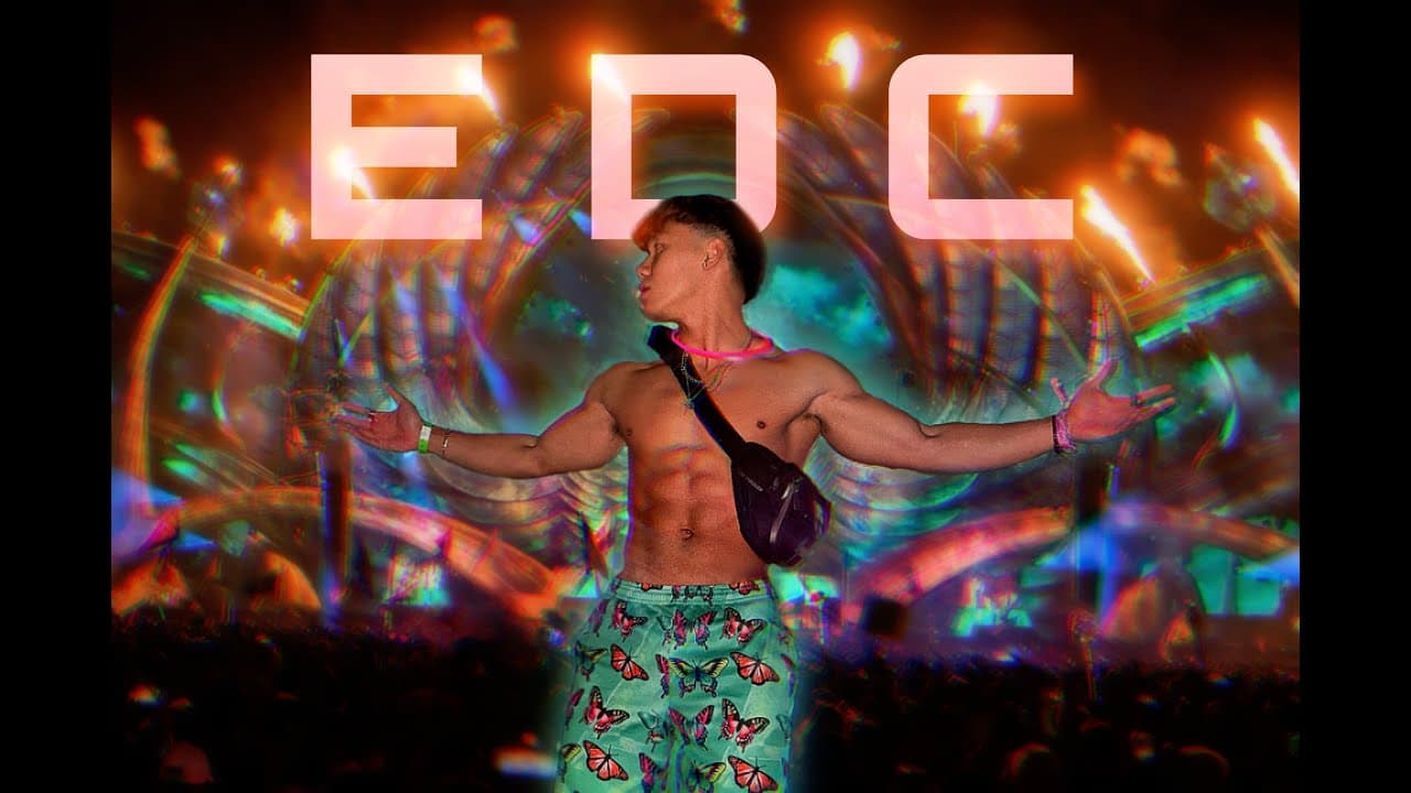 THE MOST INSANE FESTIVAL - EDC VLOG