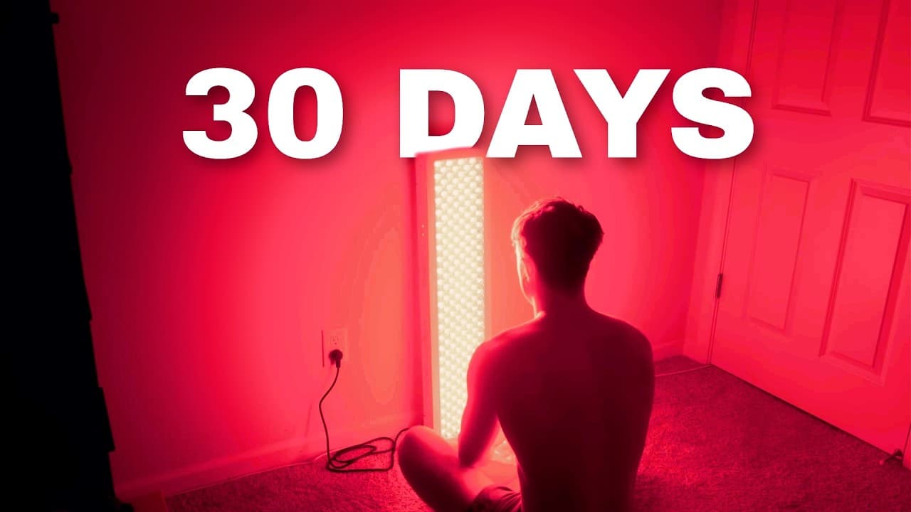 I spent 30 days using Red Light Therapy...