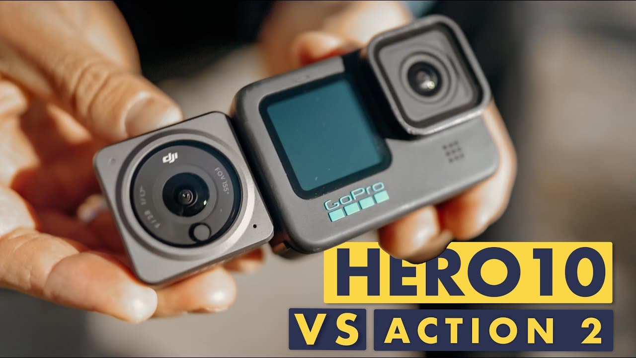 GoPro HERO 10 Vs DJI Action 2